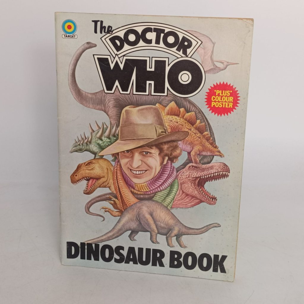 Doctor Who DINOSAUR Book by Terrance Dicks 1976  TARGET Books PB | Image 1