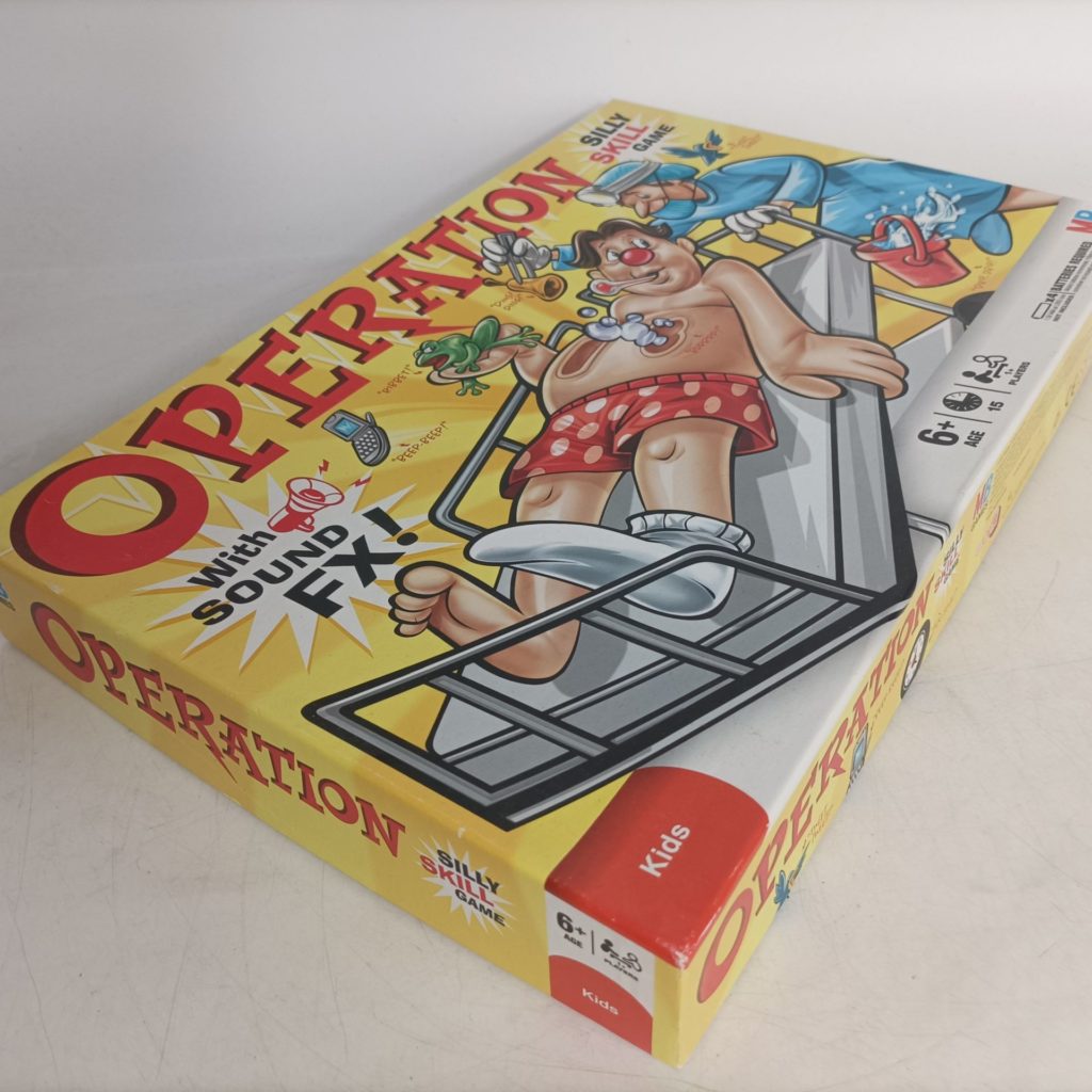 OPERATION Silly Skill Game (2007) MB Games Hasbro - Complete & Rules VGC+ | Image 2