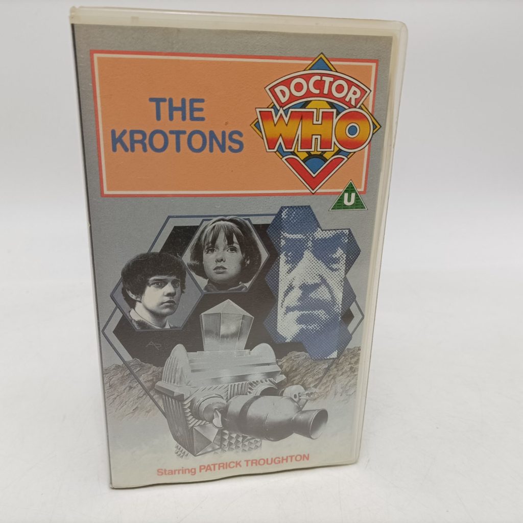 Doctor Who The Krotons VHS Video (1991) BBC Video | Patrick Troughton [vg+] | Image 1