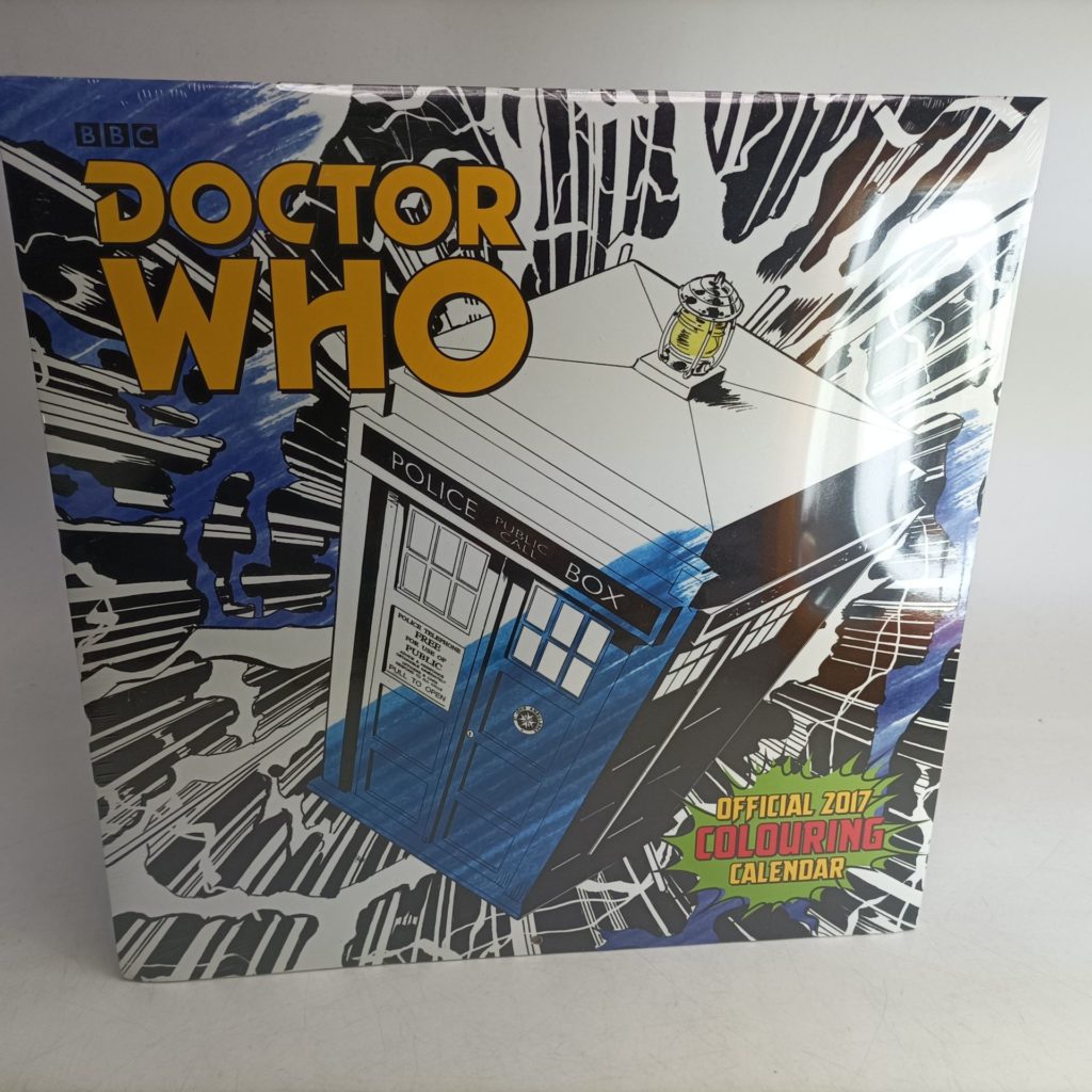 Doctor Who BBC Official 2017 Colouring Calendar (Factory Sealed) Danilo | TARDIS | Image 1