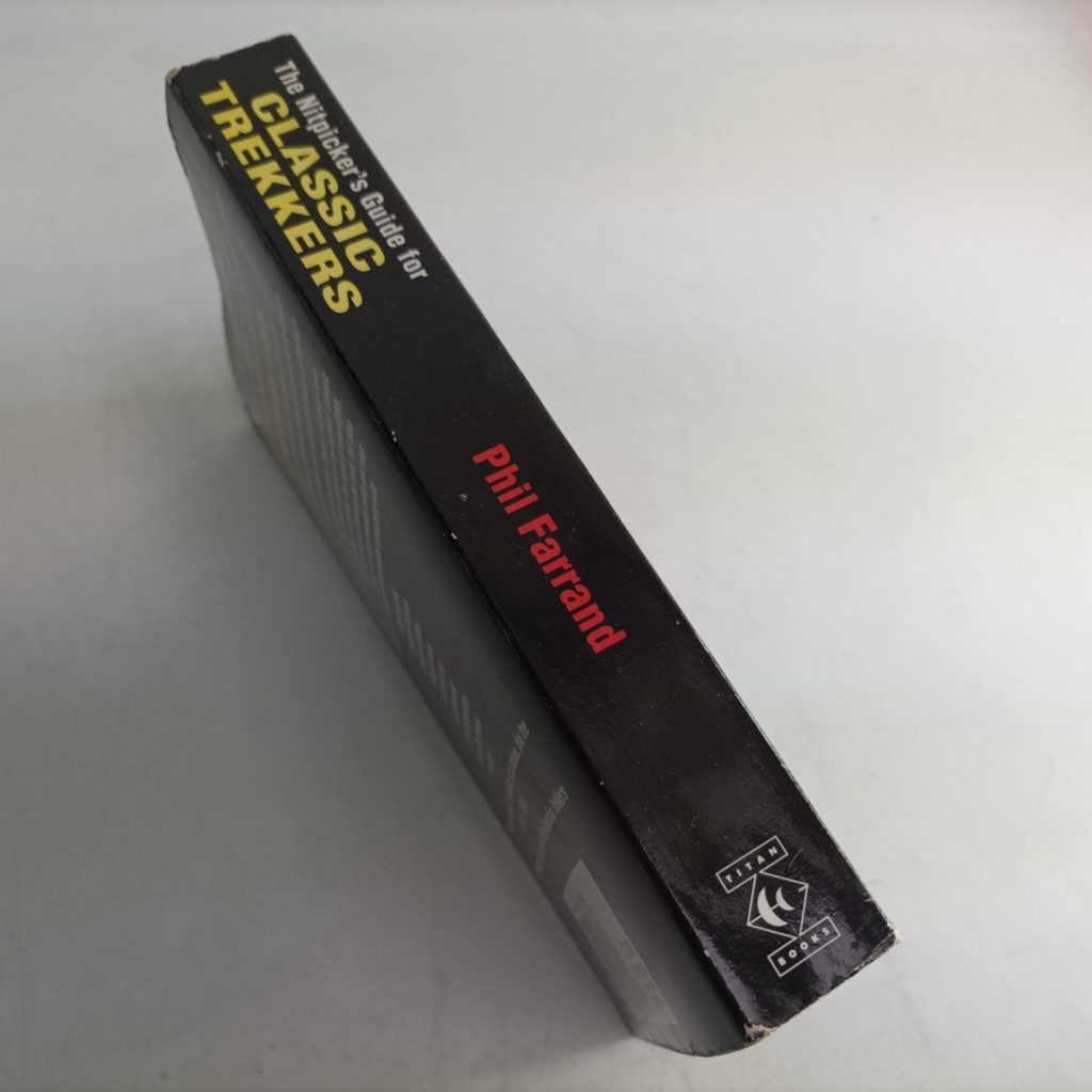 Star Trek: The Nitpicker's Guide For Classic Trekkers (1994) 1st Ed. Titan Paperback [G] | Image 2