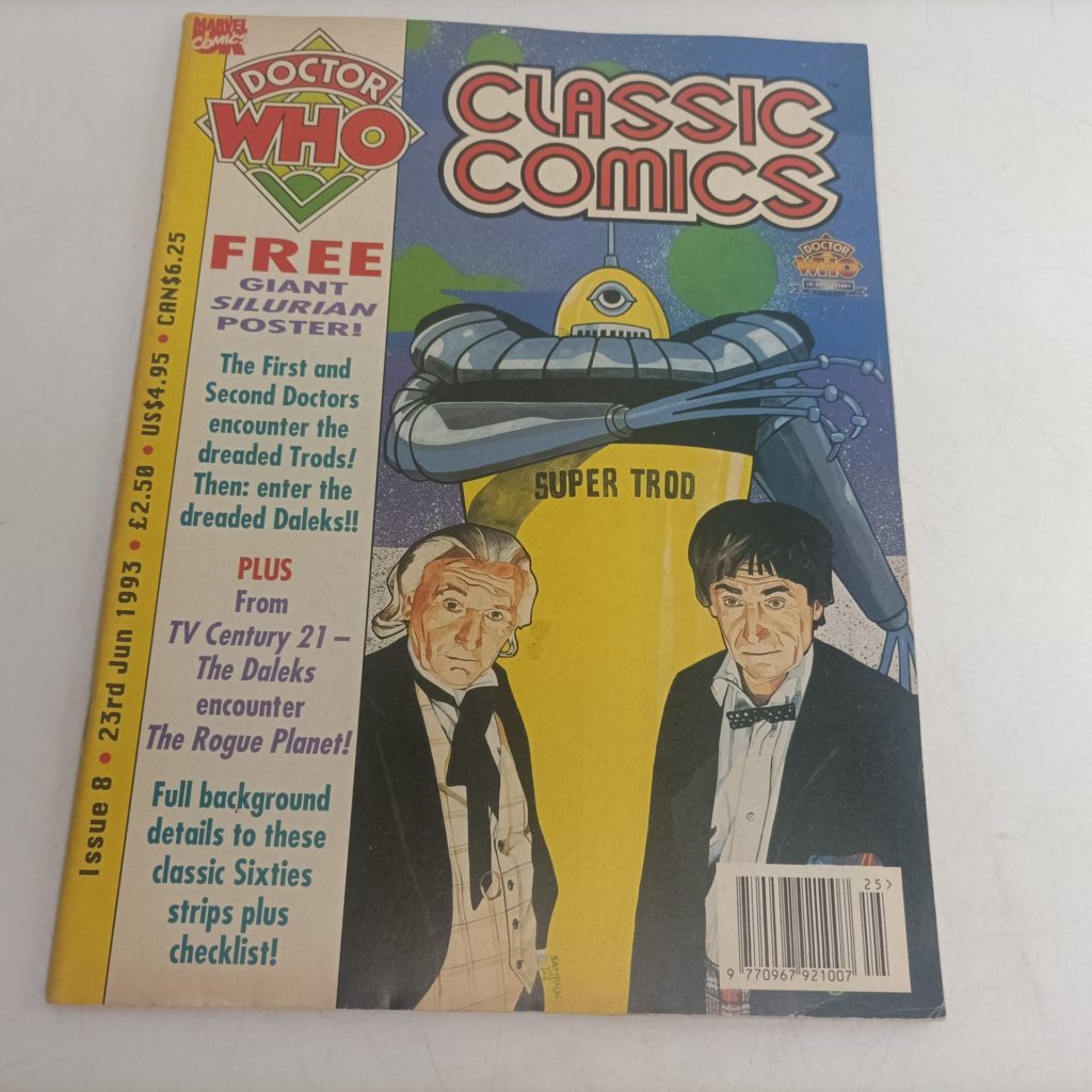 Doctor Who Classic Comics Magazine #8 (1993) TV Century 21 The Rogue Planet [G+] Poster | Image 1