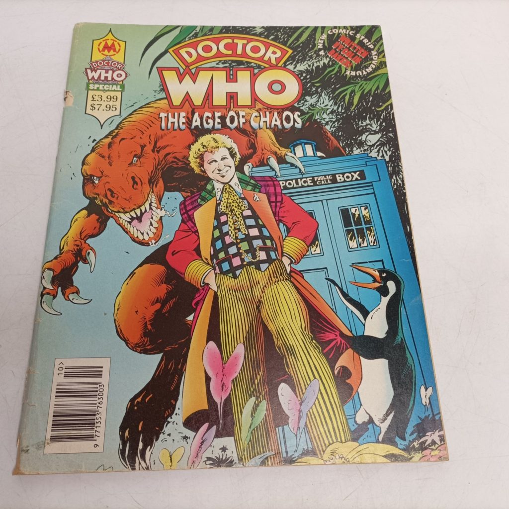 Doctor Who Magazine Special The Age of Chaos by Colin Baker (1994) Marvel [g] Spine Wear | Image 1
