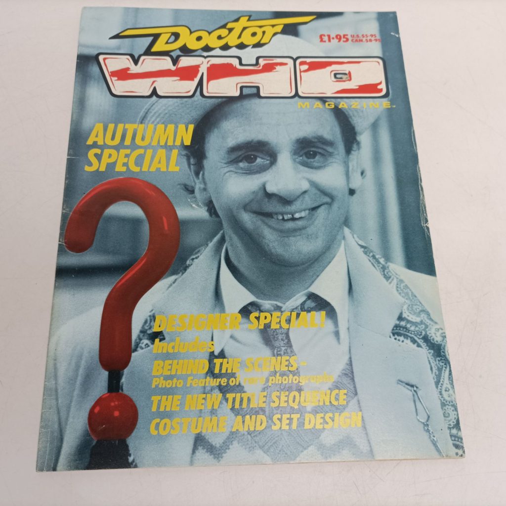 Doctor Who Magazine Autumn Special (1987) Marvel Comics [g+] Sylvester McCoy | Image 1