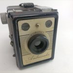 Vintage 1950s Coronet Ambassador Box Camera & Carry Bag [g+] 120 Film | Untested | Image 1