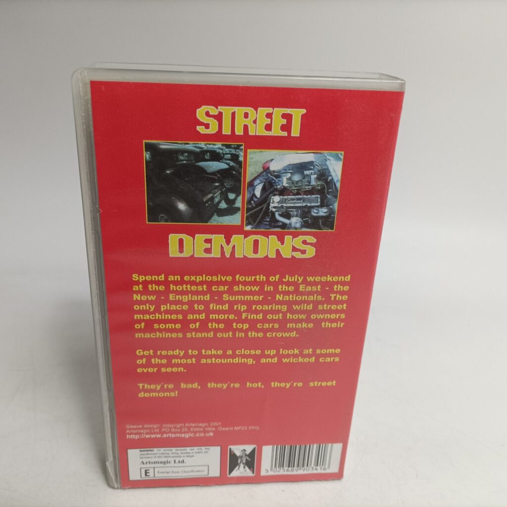 Street Demons VHS Video (2001)  [ex] Street Cars Interest | Image 3