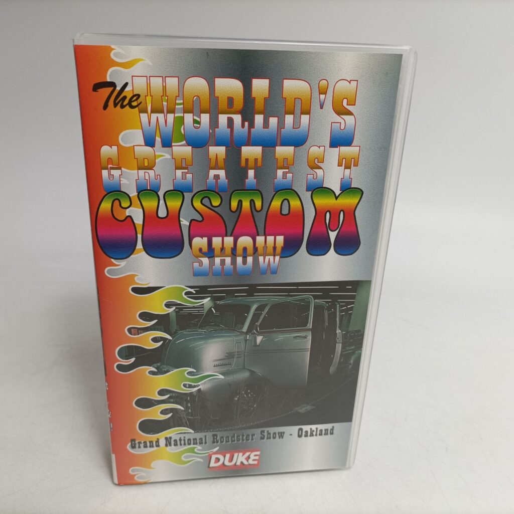 The World's Greatest Custom Show VHS Video (1995) Roadster Show, Oakland [ex] Cars | Image 1
