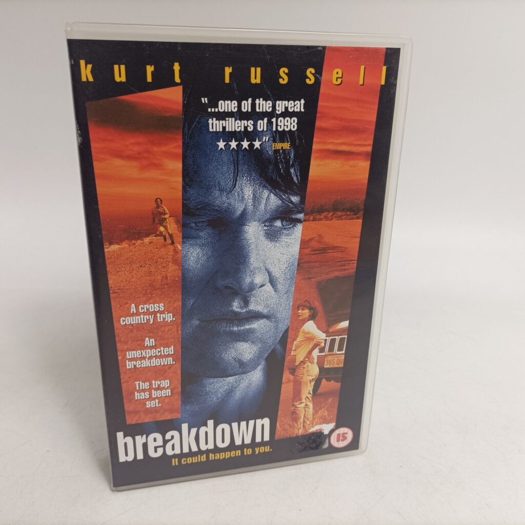 Breakdown (1998) Big Box VHS Video [G+] Kurt Russell | UK PAL | Image 1