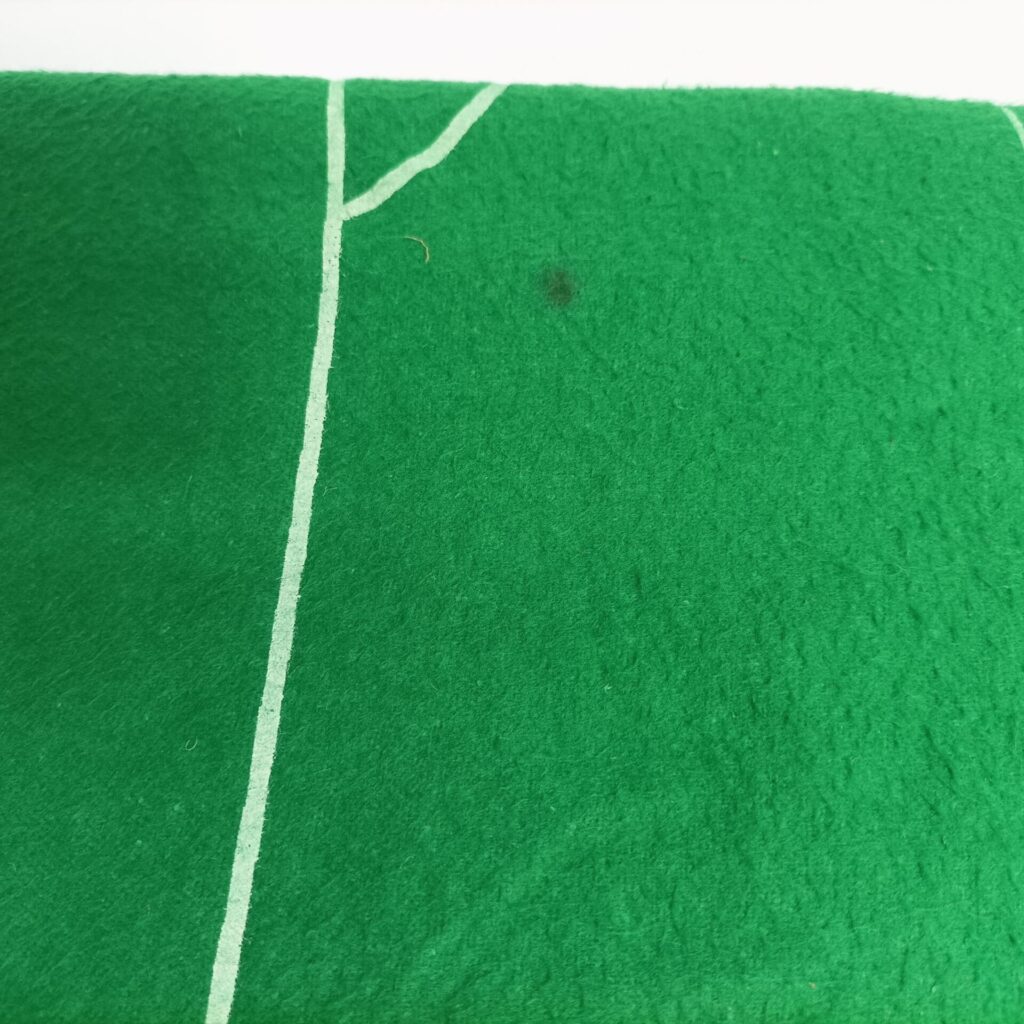 Vintage Subbuteo Game Parts: Football Pitch [G+] Frayed Corners | Image 4