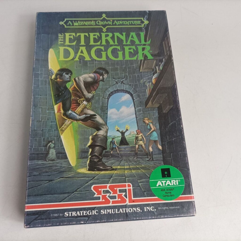 The Eternal Dagger (1987) Strategic Solutions [Ex] Atari 48k | 2x 5.25