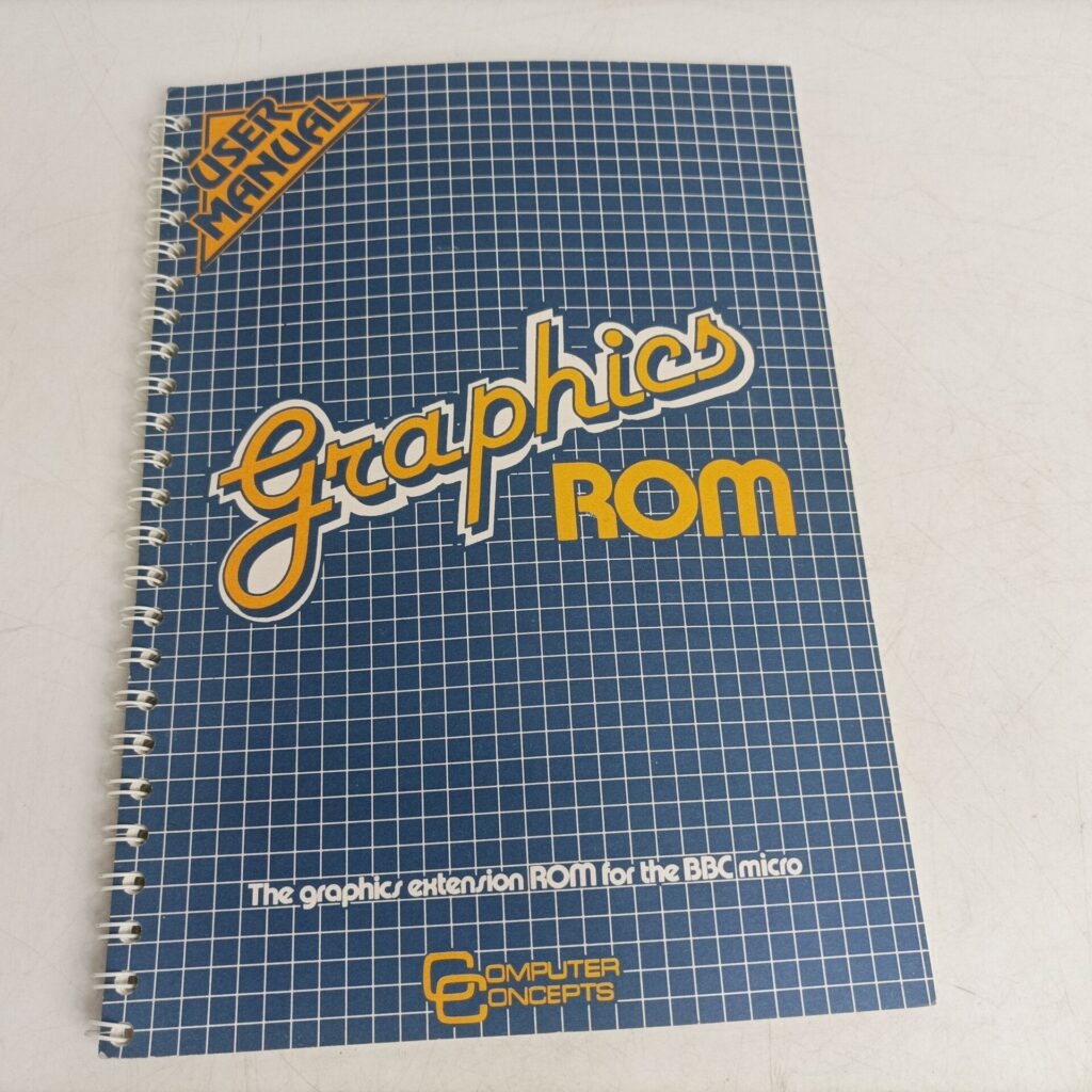 Graphics ROM & User Manual (1983) Computer Concepts [G+] BBC Model B Computer | Image 2