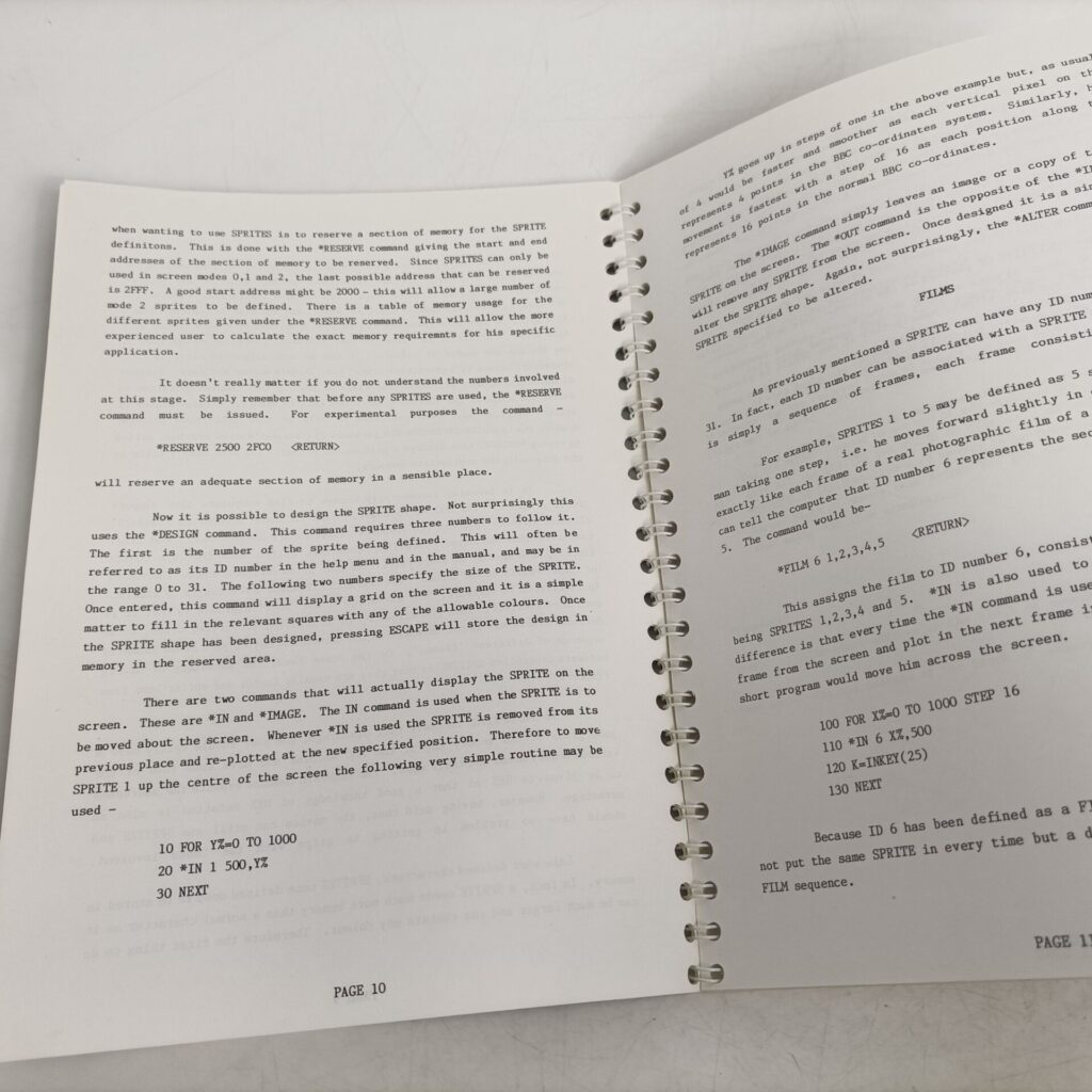 Graphics ROM & User Manual (1983) Computer Concepts [G+] BBC Model B Computer | Image 4