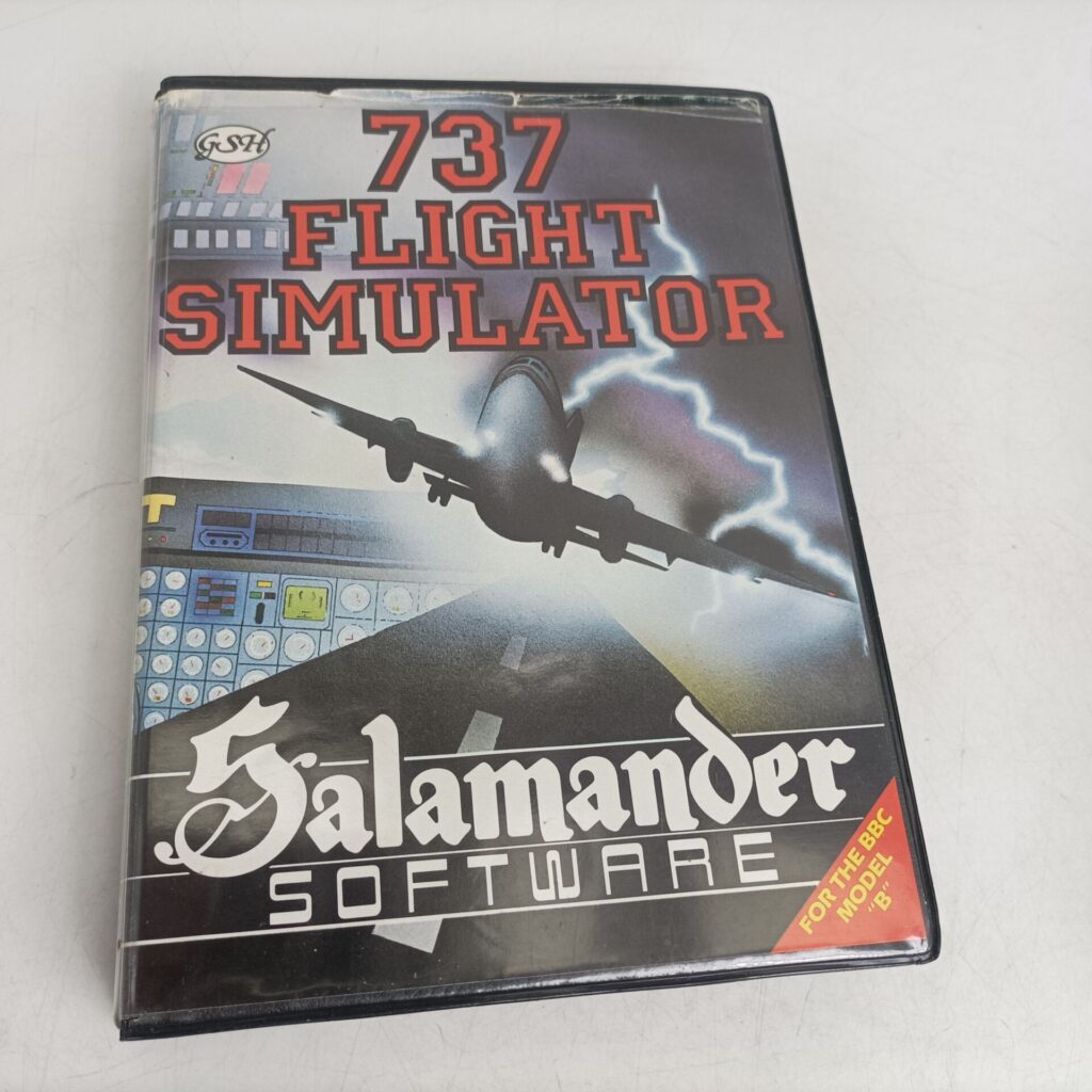 737 Flight Simulator (1983) Salamander Software [G] BBC Model B Micro | Image 1