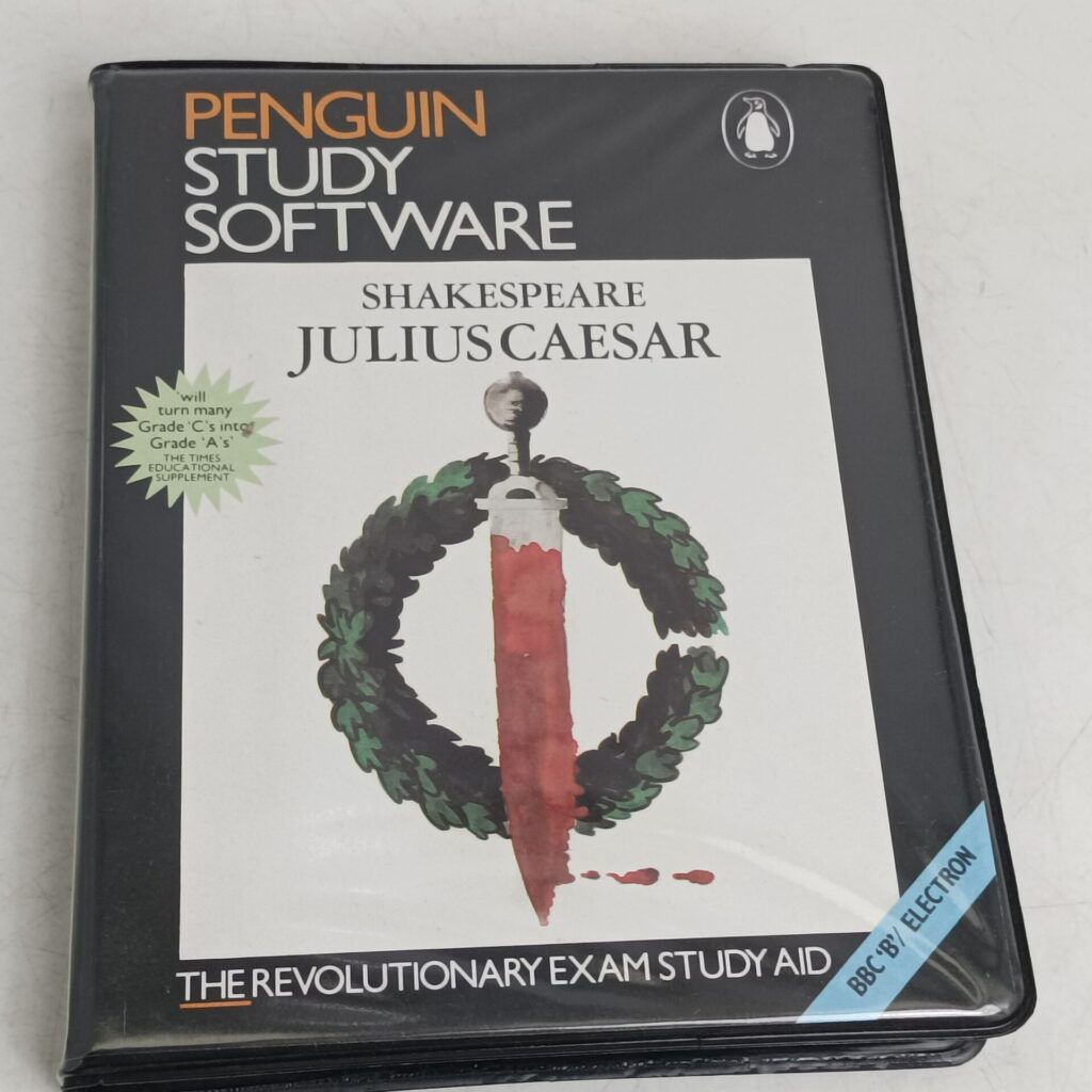 Julius Caesar by Shakespeare (1984) Penguin Study Software [G+] BBC Model B Micro | Image 1