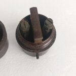 Vintage Brown Bakelite Light Bayonet Fitting Power Connector [G+] Made in England | Image 4