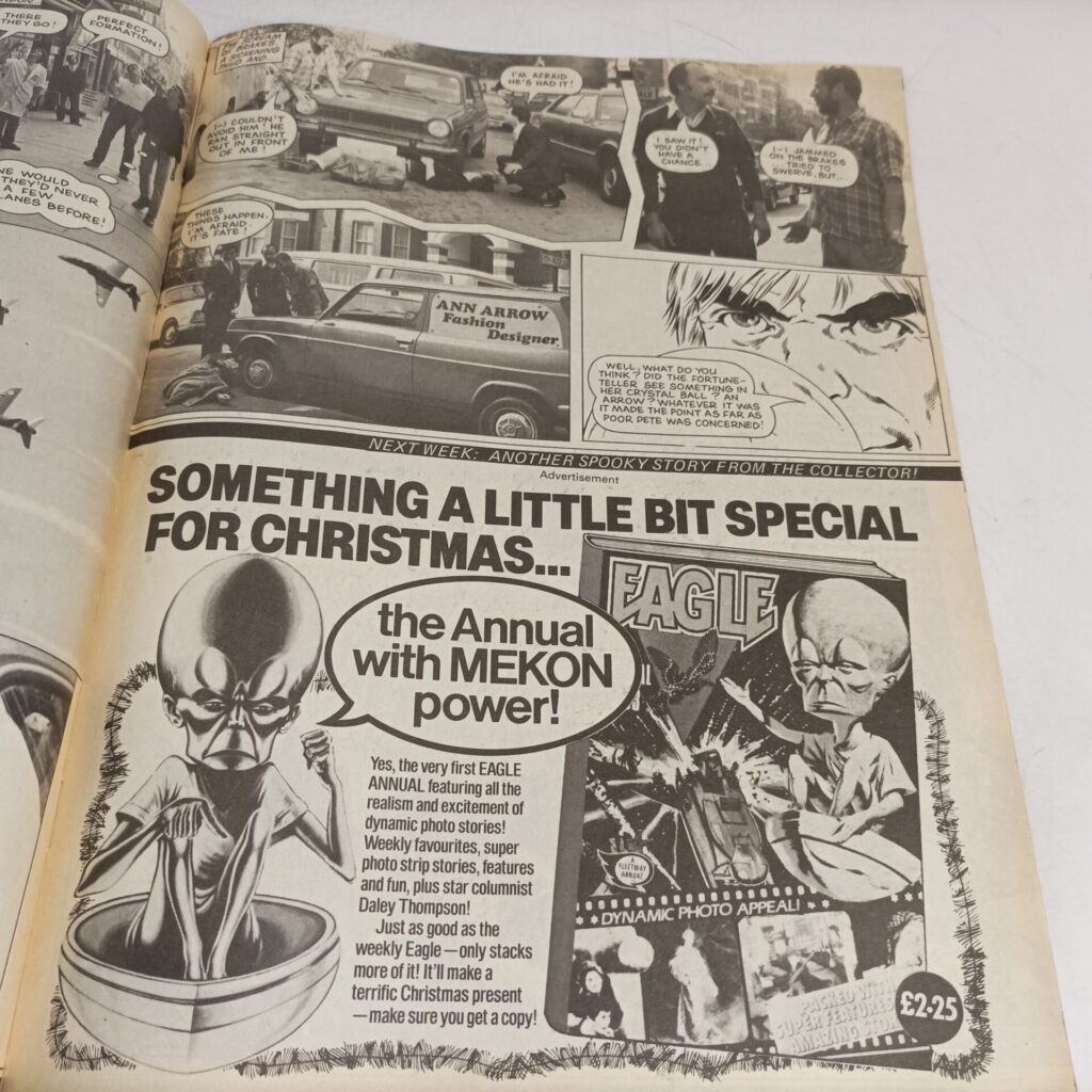 Vintage EAGLE Comic 27th November, 1982 [G+] Doomlord | Return of the Mekon | Image 4