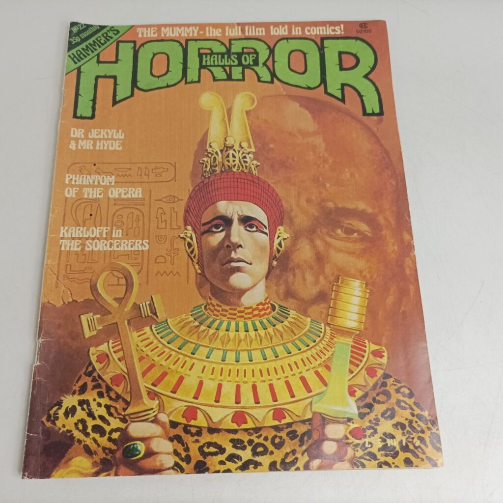 Hammer's Hall of Horror Magazine #22 July, 1978 [G] The Mummy | Jekyll & Hyde | Image 1