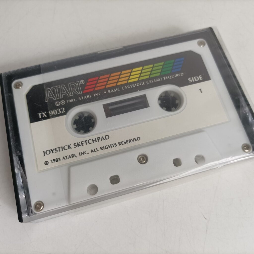 Vintage ATARI TX9032 (1983) Welcome Software Sample Cassette Tape | Image 1