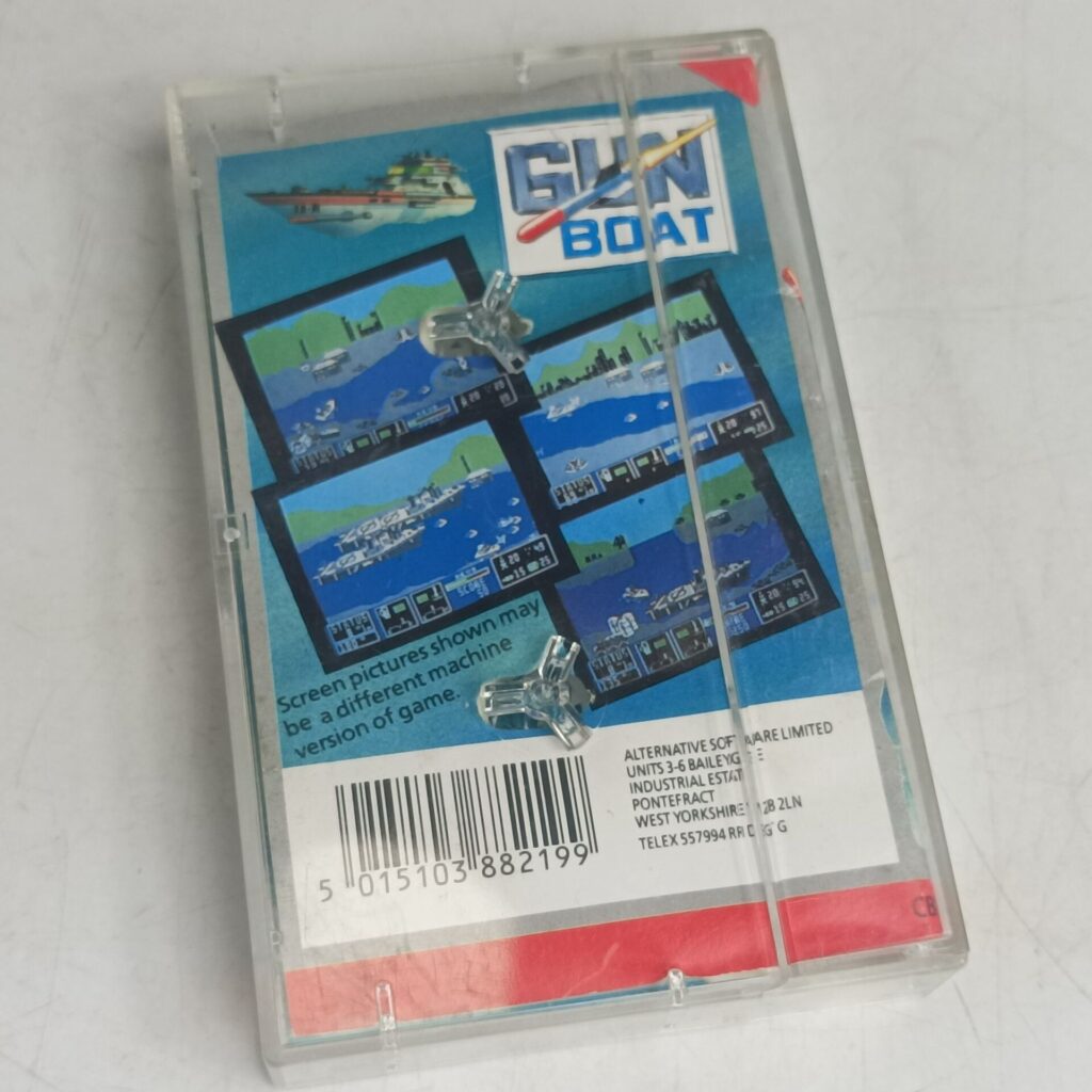 GUN BOAT (1987) Alternative Software [G] Commodore 64/128 C64 | Cassette | Image 3