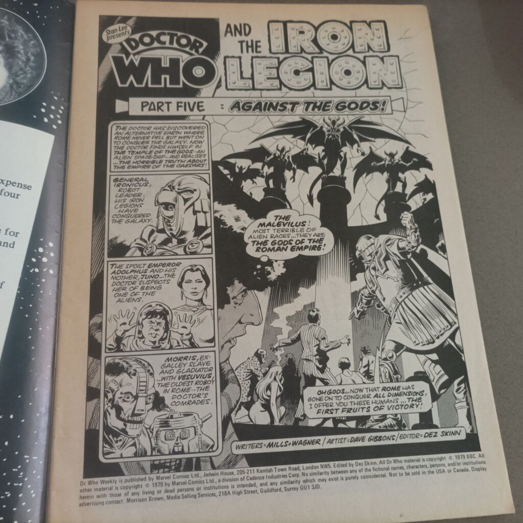 Doctor Who Weekly Comic #5 Nov. 14th, 1979 [G+] Cybermen & The Master | Image 3