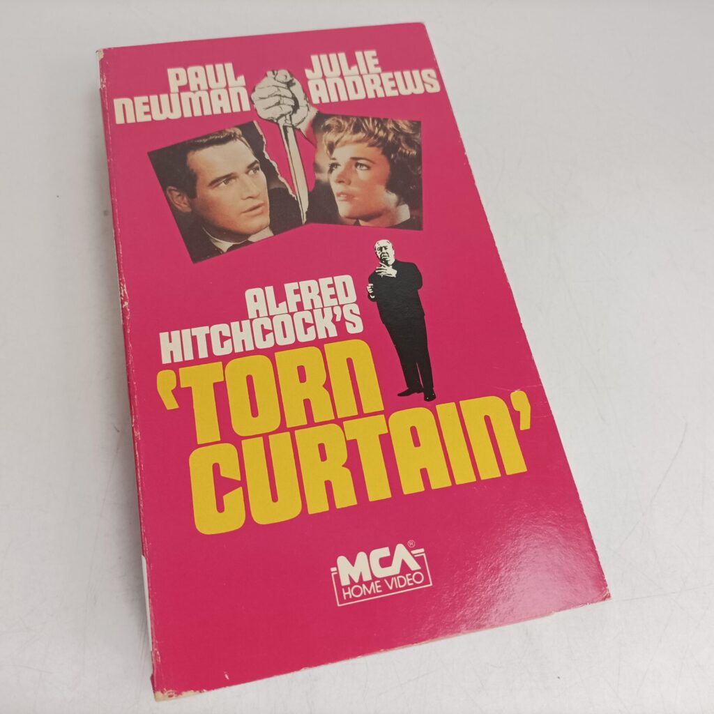 Alfred Hitchcock's Torn Curtain VHS Video (1986) Pre-Cert Ex-Rental [G] USA NTSC | Image 1