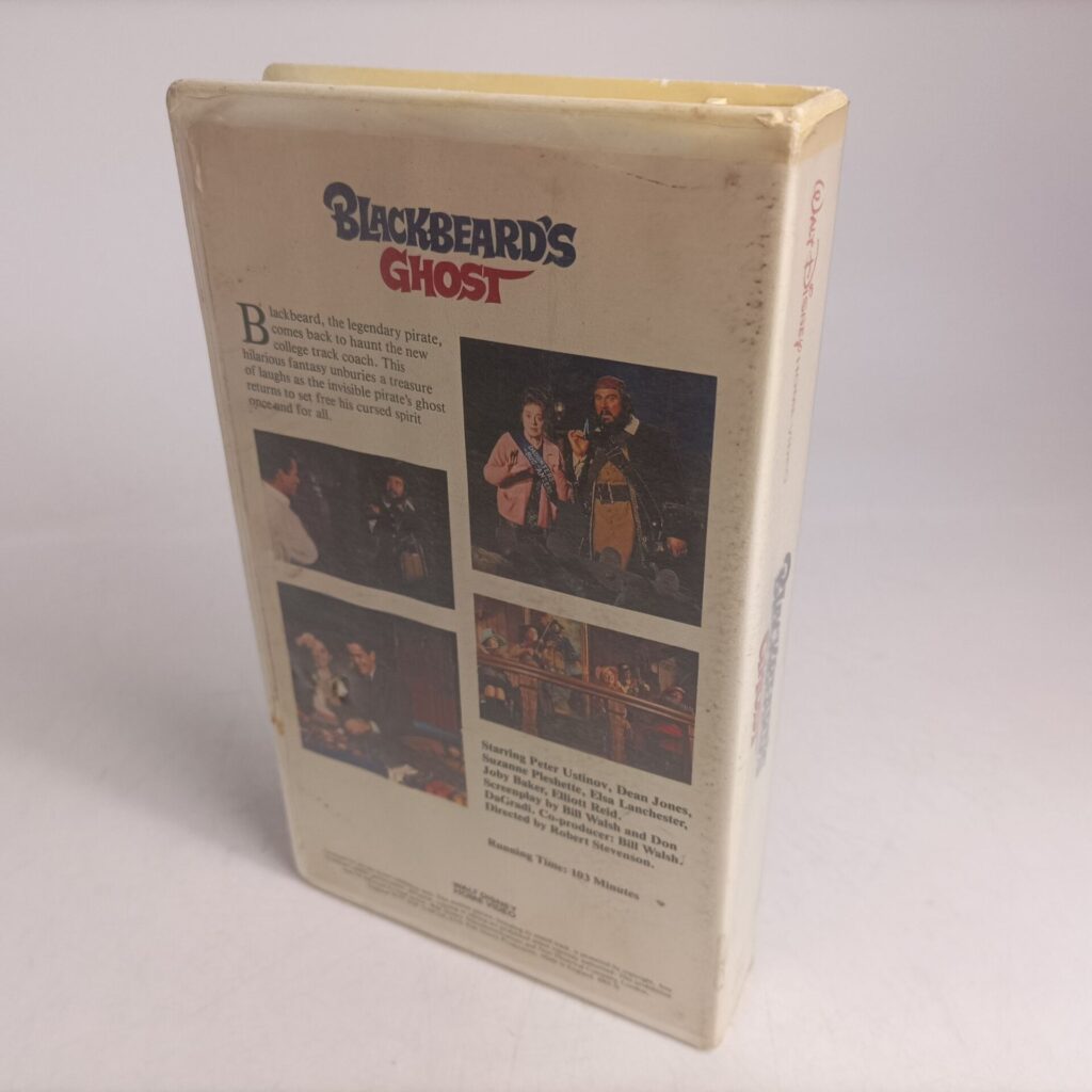 Blackbeard's Ghost VHS Video (1984) Pre-Certificate [G+] Walt Disney Home Video | Image 3
