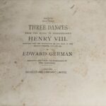 Three Dances from Henry VIII by Edward German (1893) Antique Violin Music [G] Novello & Co. | Image 2