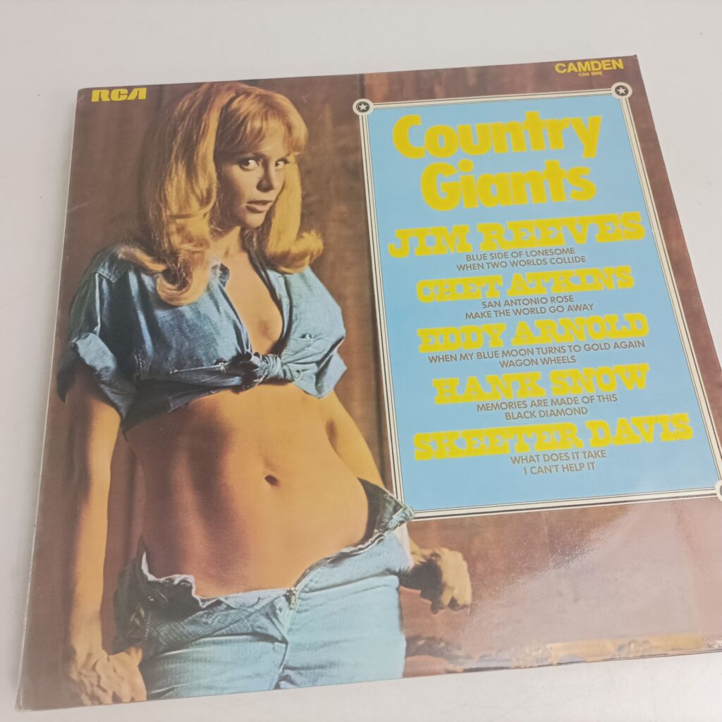 Bundle of Vintage 7x 'Country Giants' Compilation LP's (1973) 33rpm Vinyl [G] RCA Camden | Image 2