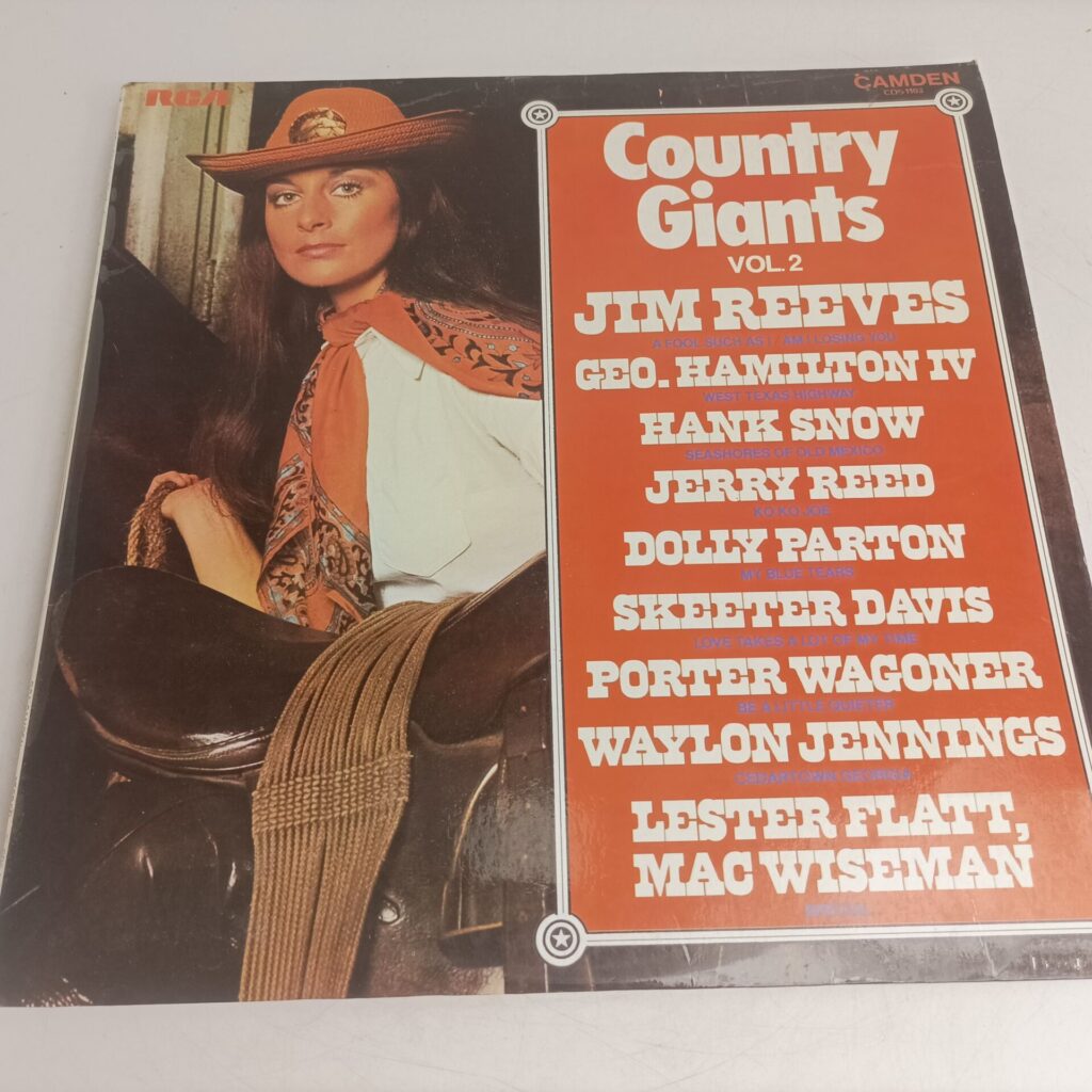Bundle of Vintage 7x 'Country Giants' Compilation LP's (1973) 33rpm Vinyl [G] RCA Camden | Image 3