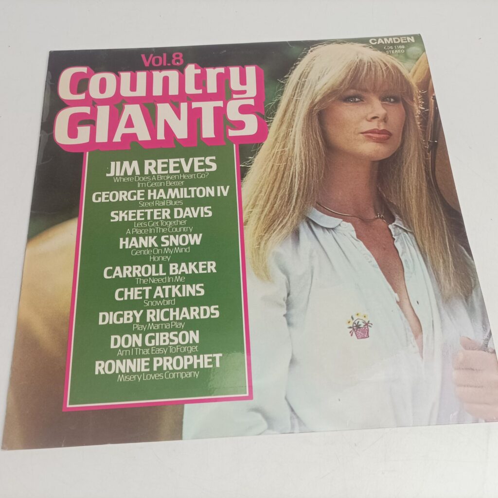 Bundle of Vintage 7x 'Country Giants' Compilation LP's (1973) 33rpm Vinyl [G] RCA Camden | Image 8