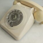 Vintage 1970s BT GPO 746F Cream Rotary Dial Telephone (1971) Untested | Poor Case | Image 3