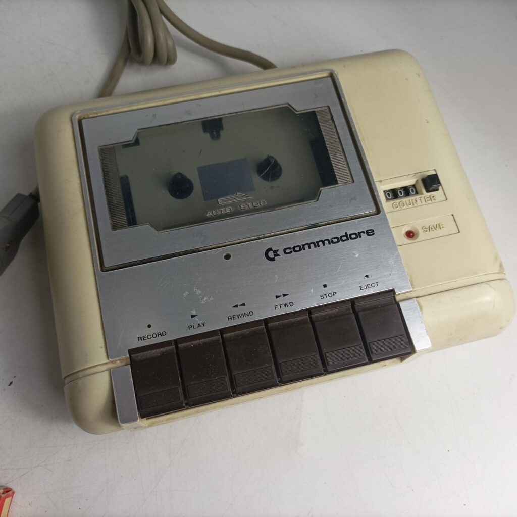 Vintage 1980's Commodore Datasette C2N Cassette Recorder [Spares / Repair] | Image 1