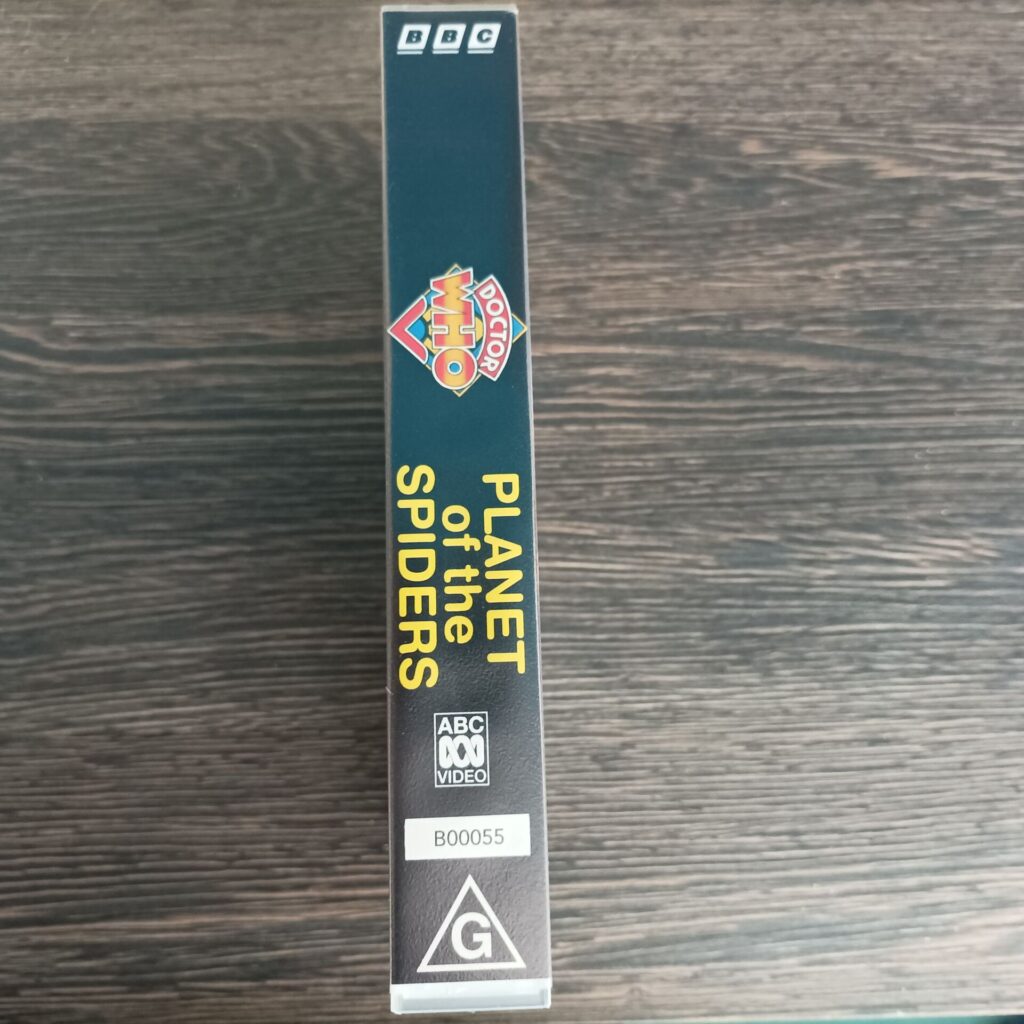 Doctor Who Planet of the Spiders VHS Video (1988) New Zealand Single Tape Release [G+] | Image 2