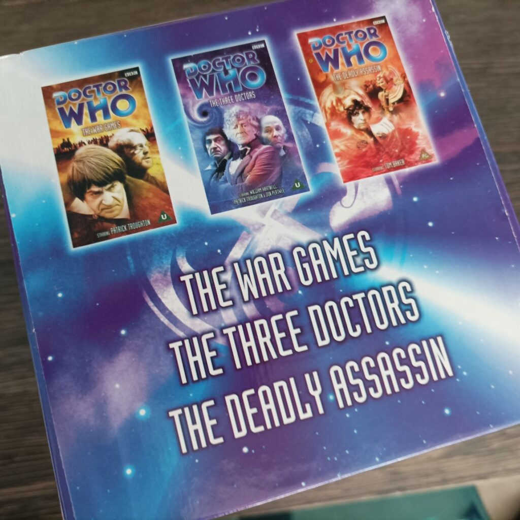 Doctor Who: The Time Lord Collection Limited Ed VHS Video Set [VG+] Sealed Tapes | Image 3