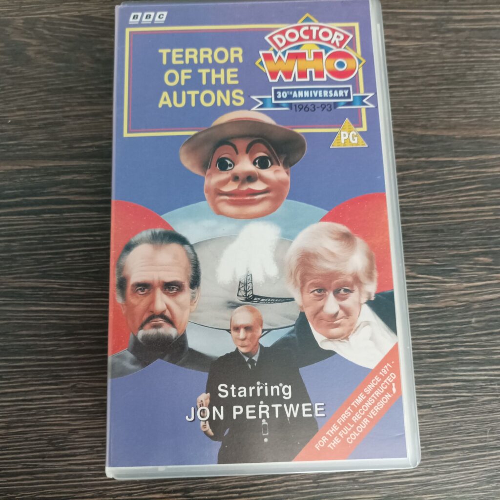 Doctor Who Terror of the Autons VHS Video (1993) Colour Version | BBC Video | Image 1