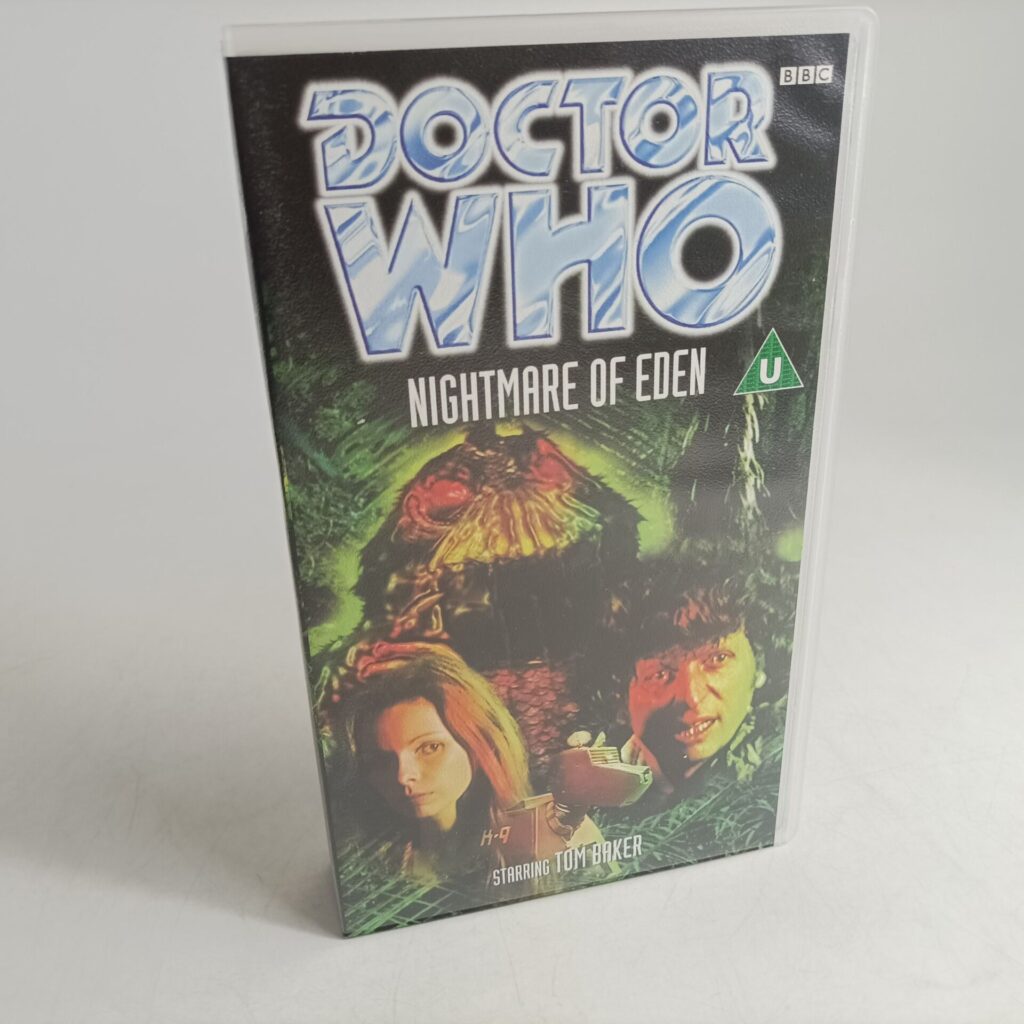 Doctor Who Nightmare of Eden VHS Video BBC (1998) Tom Baker | Sealed Tape | Image 1