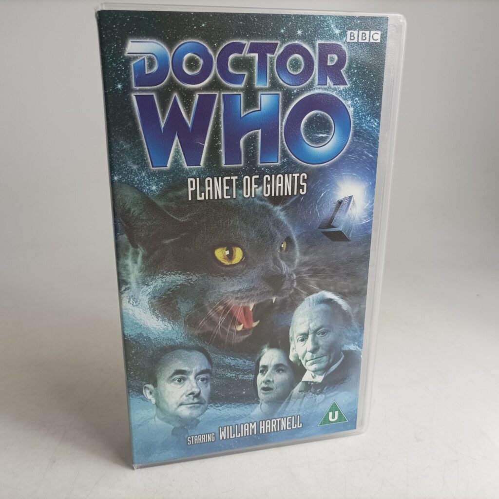 Doctor Who Planet of the Giants VHS Video BBC (2001) William Hartnell | Sealed Tape | Image 1