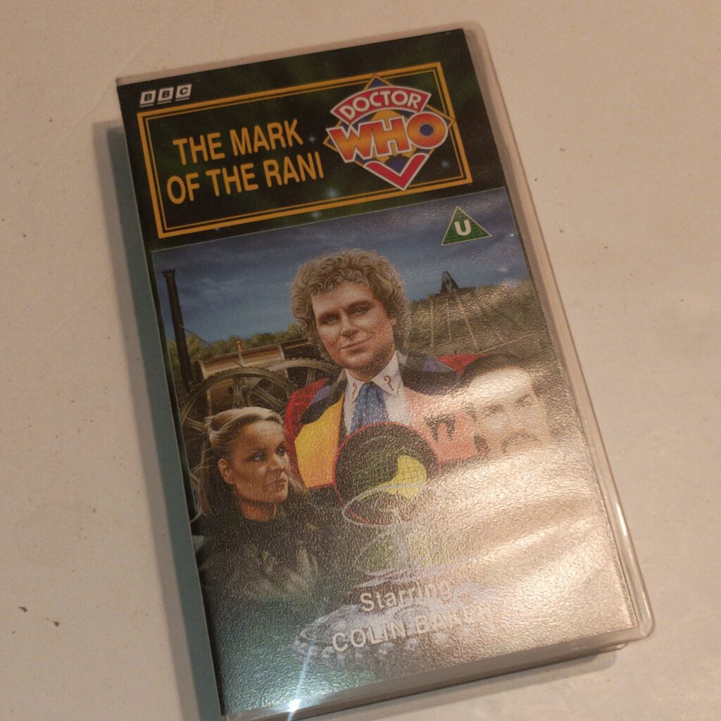 Doctor Who Mark of the Rani VHS Video BBC (1995) Factory Sealed Tape | Image 1