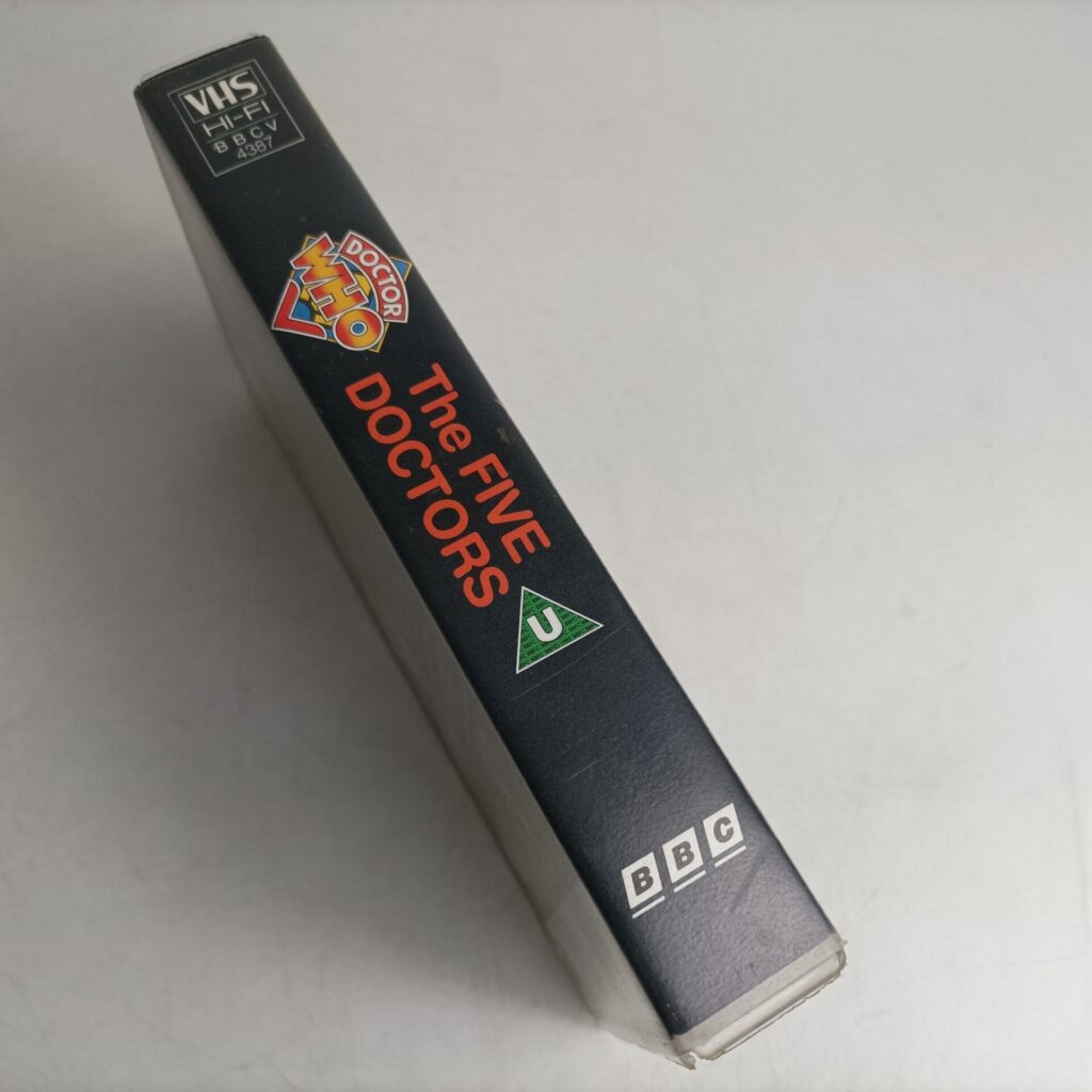 Doctor Who The Five Doctors Unabridged Version VHS Video [G+] 20th Anniversary | Image 2
