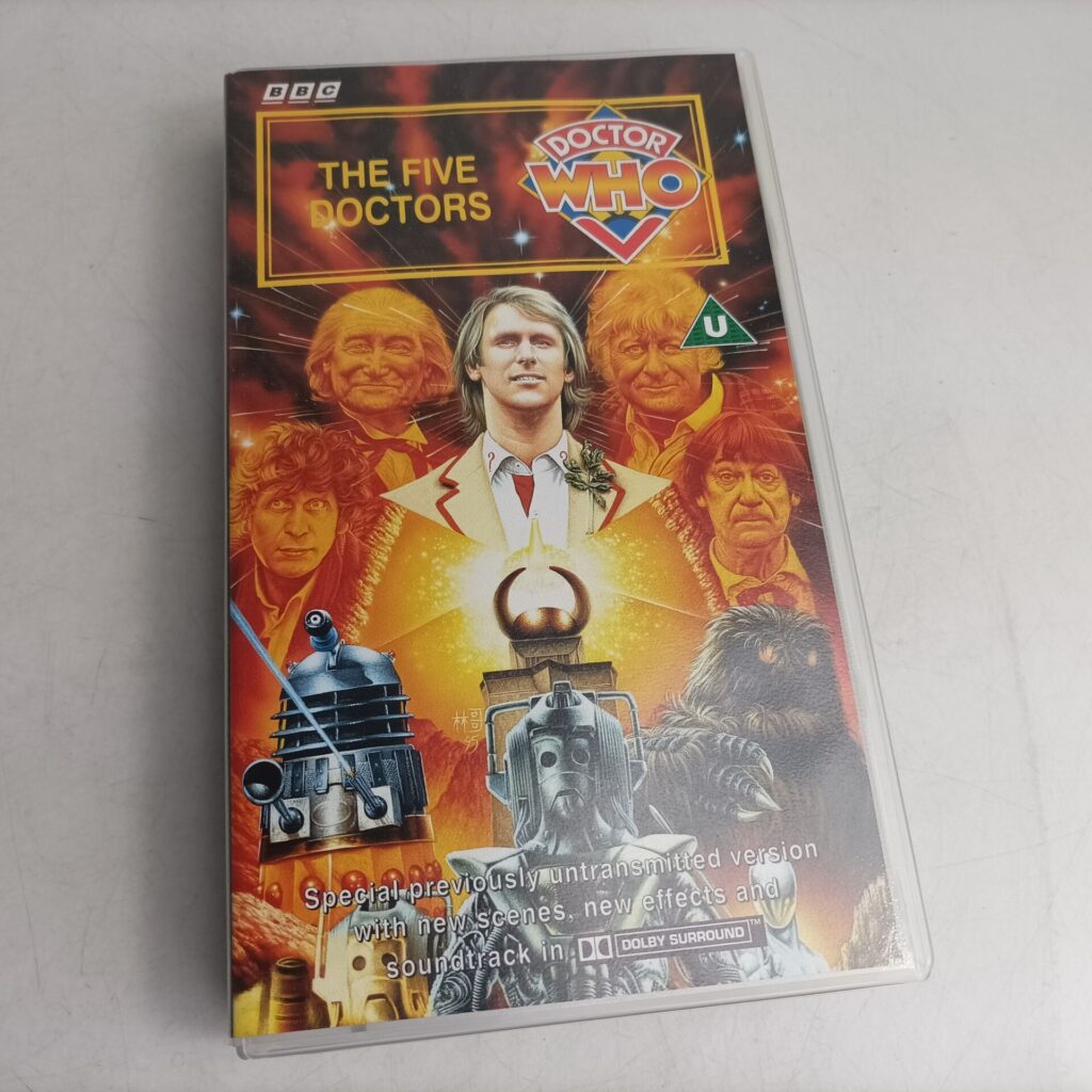 Doctor Who The Five Doctors Special Edition VHS Video Set [Ex] 20th Anniversary | Image 1