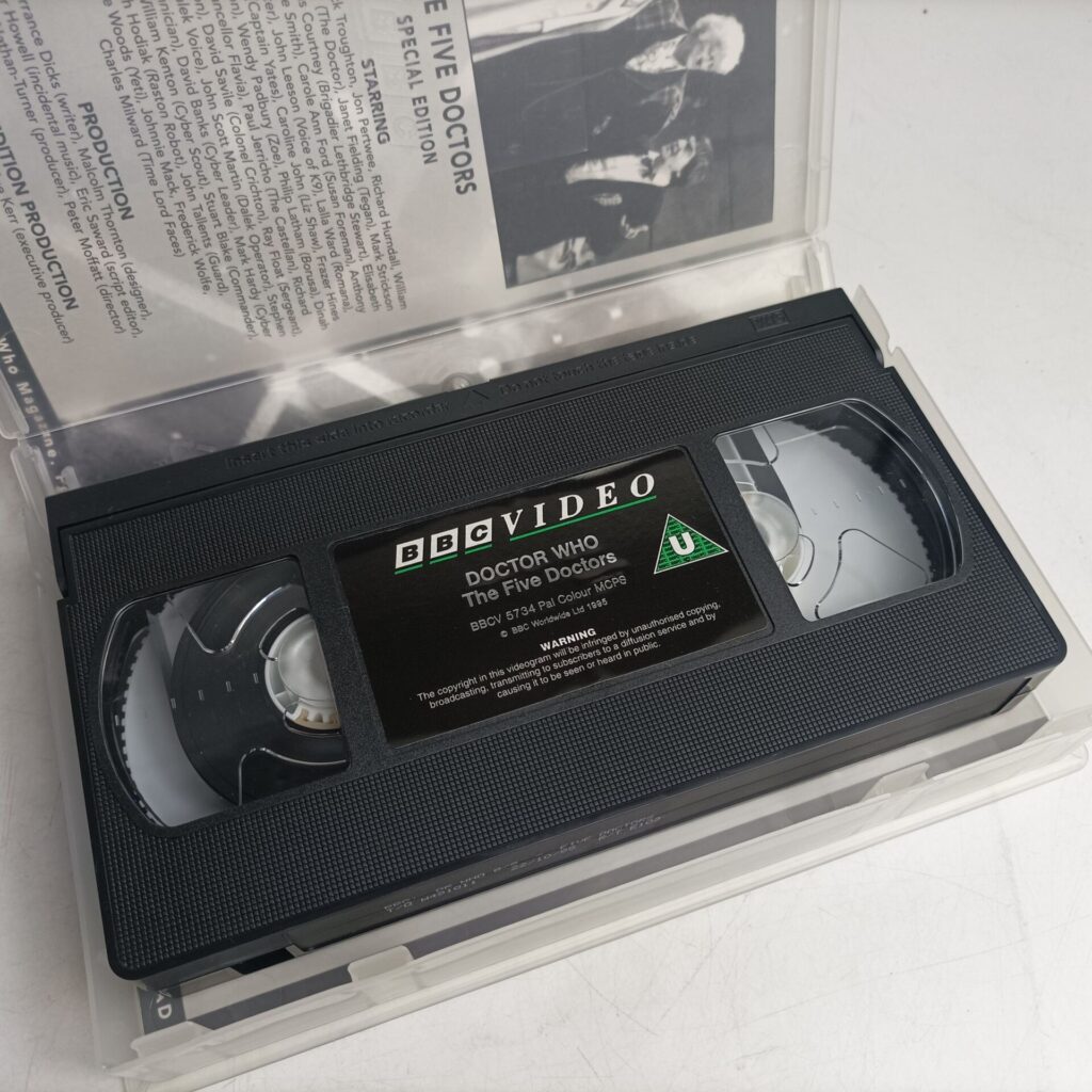 Doctor Who The Five Doctors Special Edition VHS Video Set [Ex] 20th Anniversary | Image 4