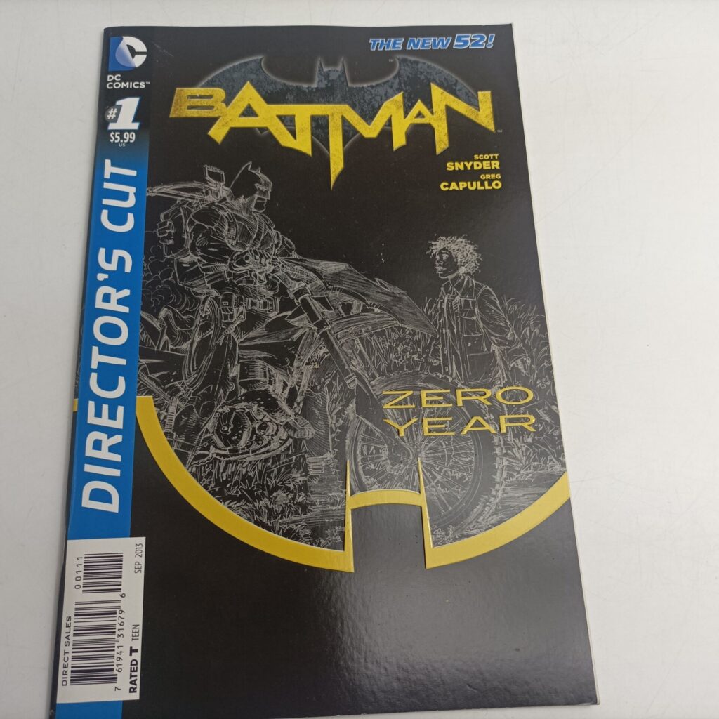 Batman Zero Year Director's Cut #1 First Issue Sept. 2013 [Ex] New 52| DC Comics | Image 1