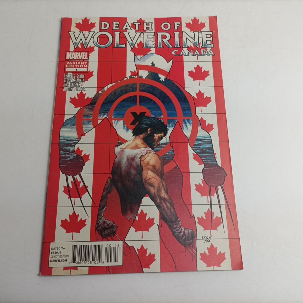 Death of Wolverine Canada Comic Variant Edition #1 Nov. 2014 [vg+] Marvel Comics US | Image 1
