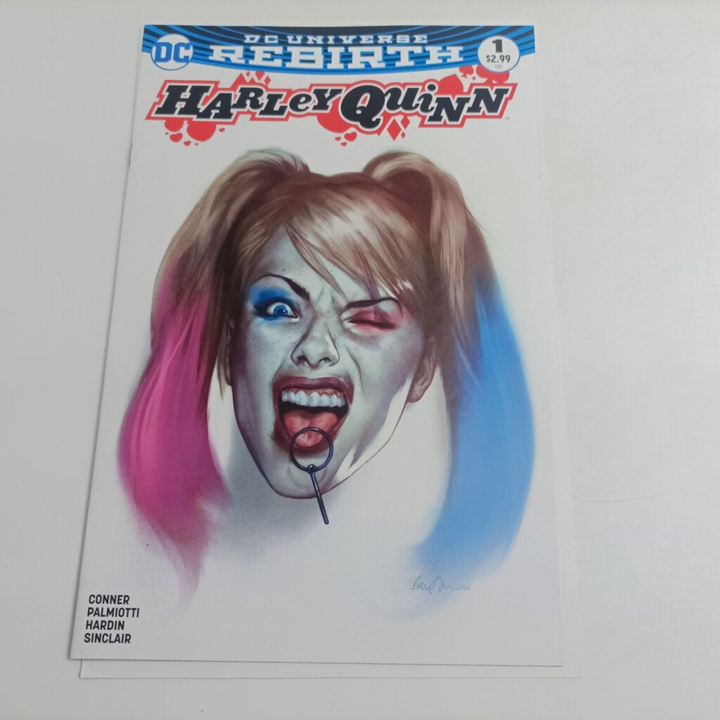 Harley Quinn Comic #1 First Issue (2016) Forbidden Planet Cover Variant [Ex] DC Comics | Image 1