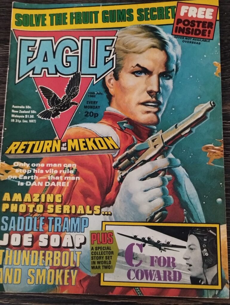 Vintage EAGLE Comic 10th July, 1982 [G+] Return of the Mekon / Dan Dare | Image 1