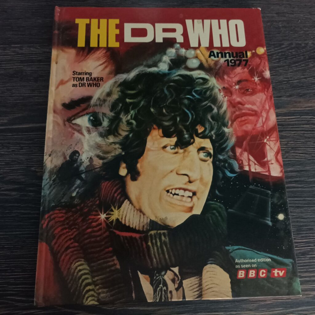 The DOCTOR WHO Annual 1977 Starring Tom Baker [G+] Unclipped / Clean Crossword BBC Television (World Distributors) | Image 1
