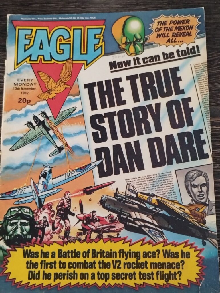 Vintage EAGLE Comic 13th November, 1982 [G+] Story of Dan Dare | Image 1