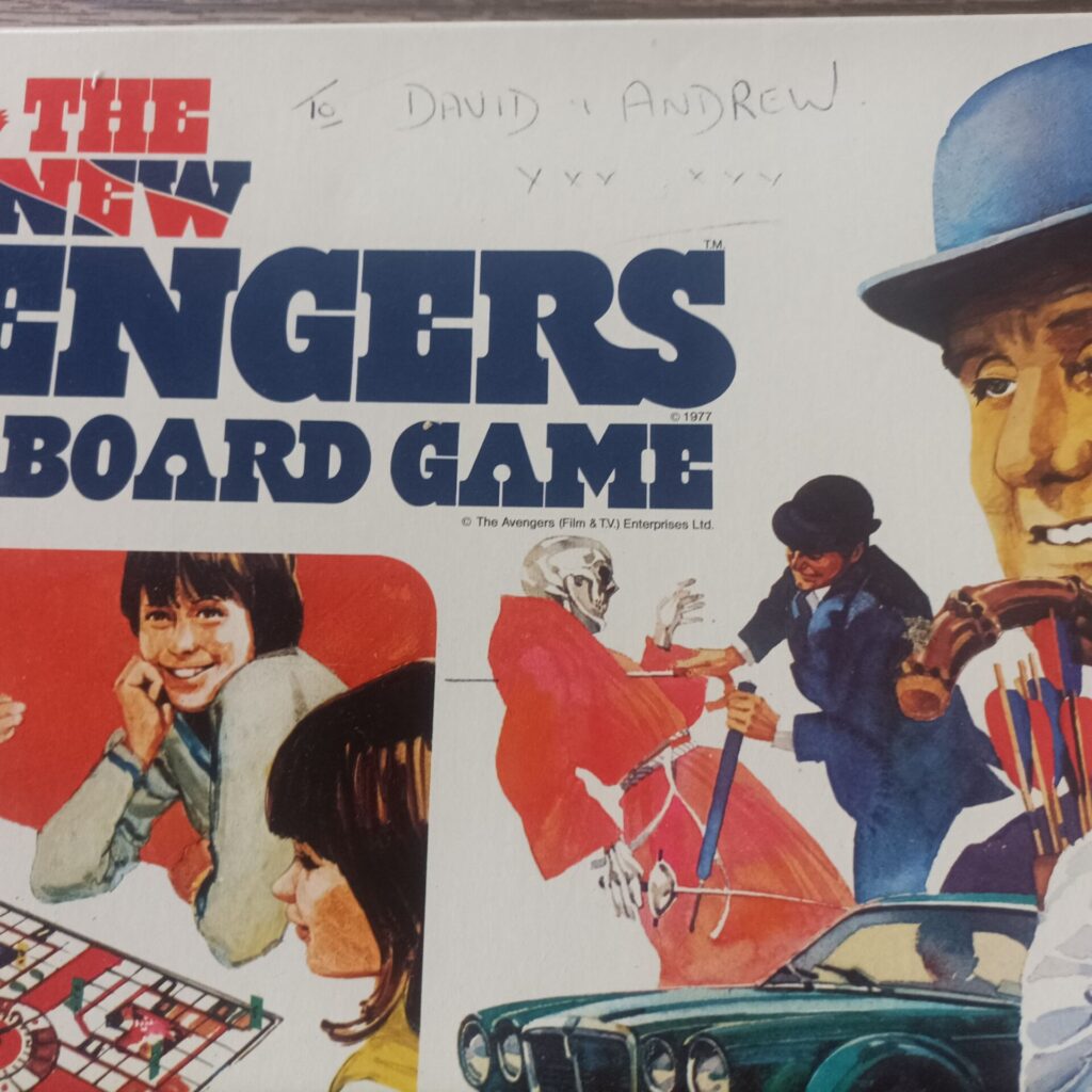 Vintage 1970's The New Avengers Board Game (1977) Denys Fisher UK [G] Joanna Lumley | Steed | Image 2