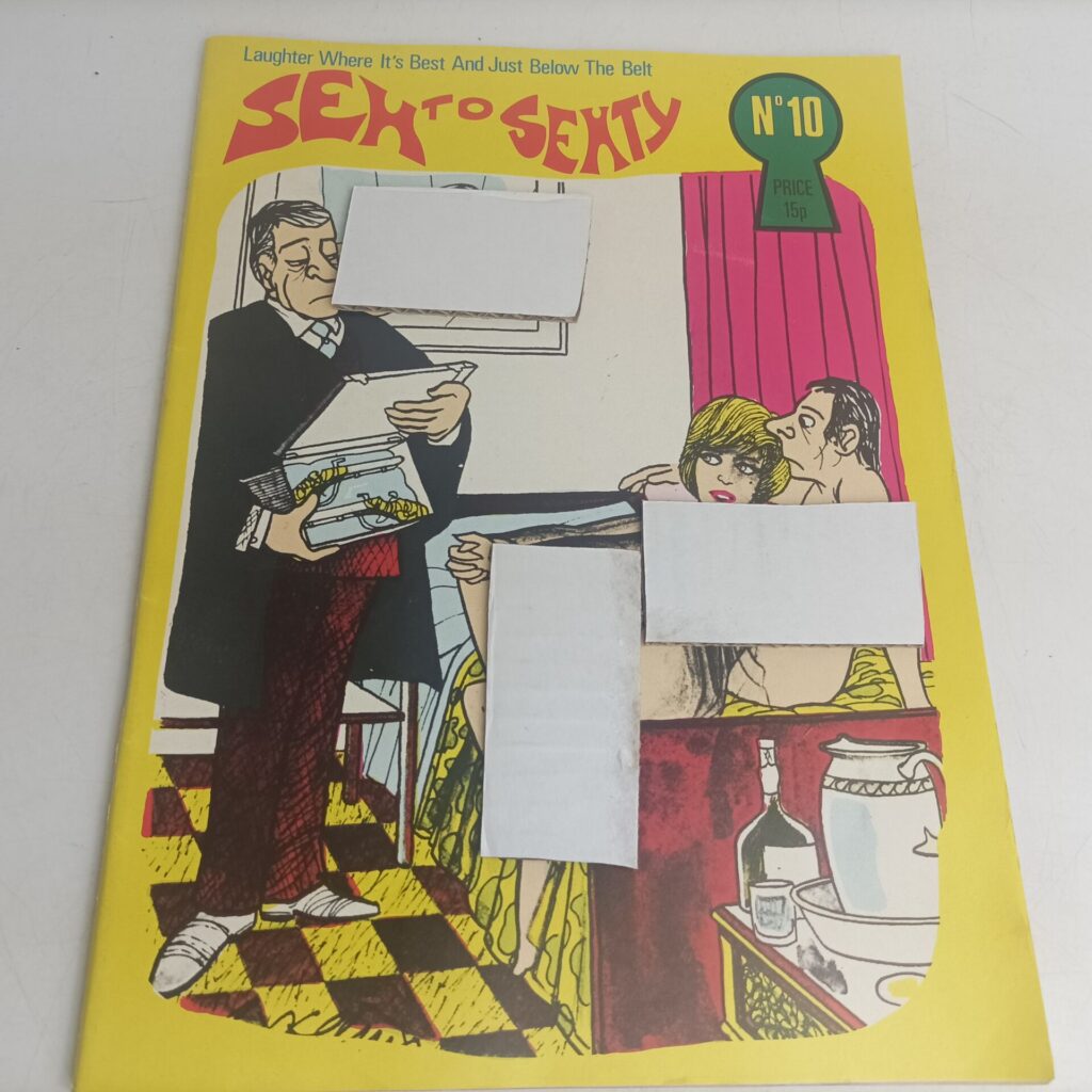 Sex to Sexty Adult Comic #10 (1973) Saucy Cartoon Humour & Jokes [G+] Vintage 1970's Magazine (Copy) | Image 1